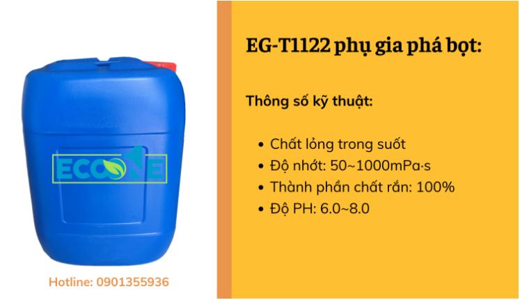 EG-T1122 phụ gia phá bọt trong sản xuất giấy